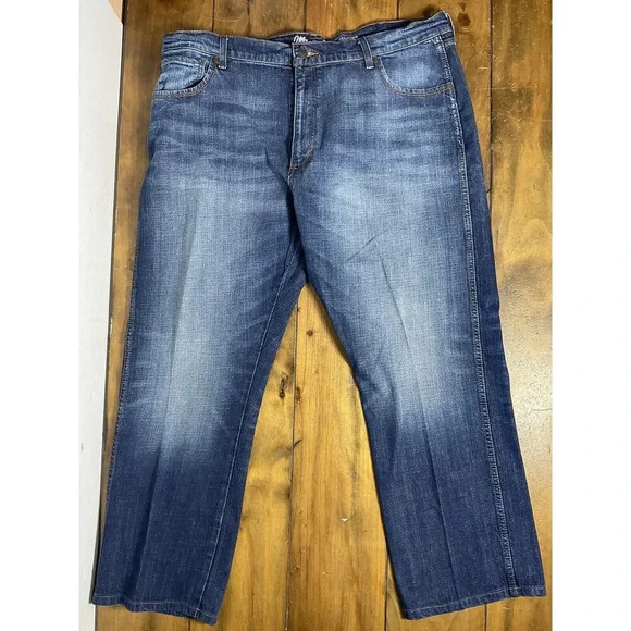 Wrangler Retro Relaxed Boot Cut Medium Wash Jeans 42x32 - Picture 1 of 9